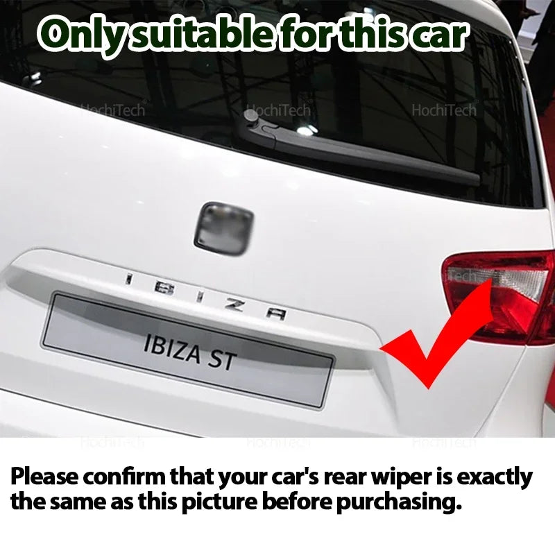 For Seat Ibiza 6L 6J 2006-2012 5P0955707B Car Rain Brush Accessories Tailgate Re for Seat 2006-2012 - Automotive LED Lig