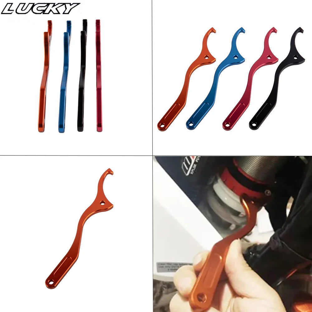 Motorcycle Rear Damping Shock Spanner Wrench For KTM SX SXF XC XCF EXC EXCF 125 200 250 300 350  - Automotive LED Light