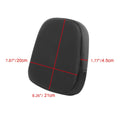 Motorcycle Rear Sissy Bar Backrest Cushion Rear Pillion Pad Removable Foam Replaces Motorcycle S - Automotive LED Light