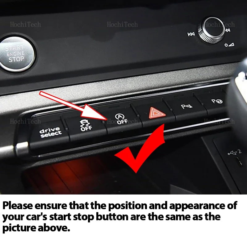 Car Automatic Stop Start Engine System Off Device Control Sensor Plug Cable For  for Audi Q3 F3 2018-2024 - Automotive L