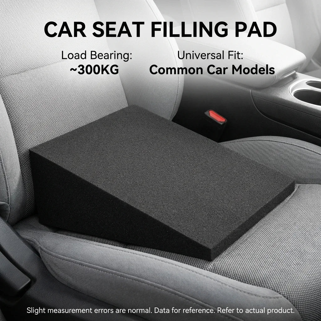 Car Seat Leveling Pad Memory Foam Car Seat Cushion Fatigue Relief Increase Height Pad Flattening - Automotive LED Light