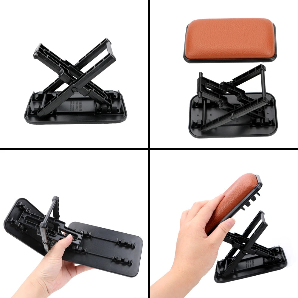 Door Armrest Pad Main Driver Position Left Armrest Arm Protective Pad Anti-fatigue Elbow Support - Automotive LED Light