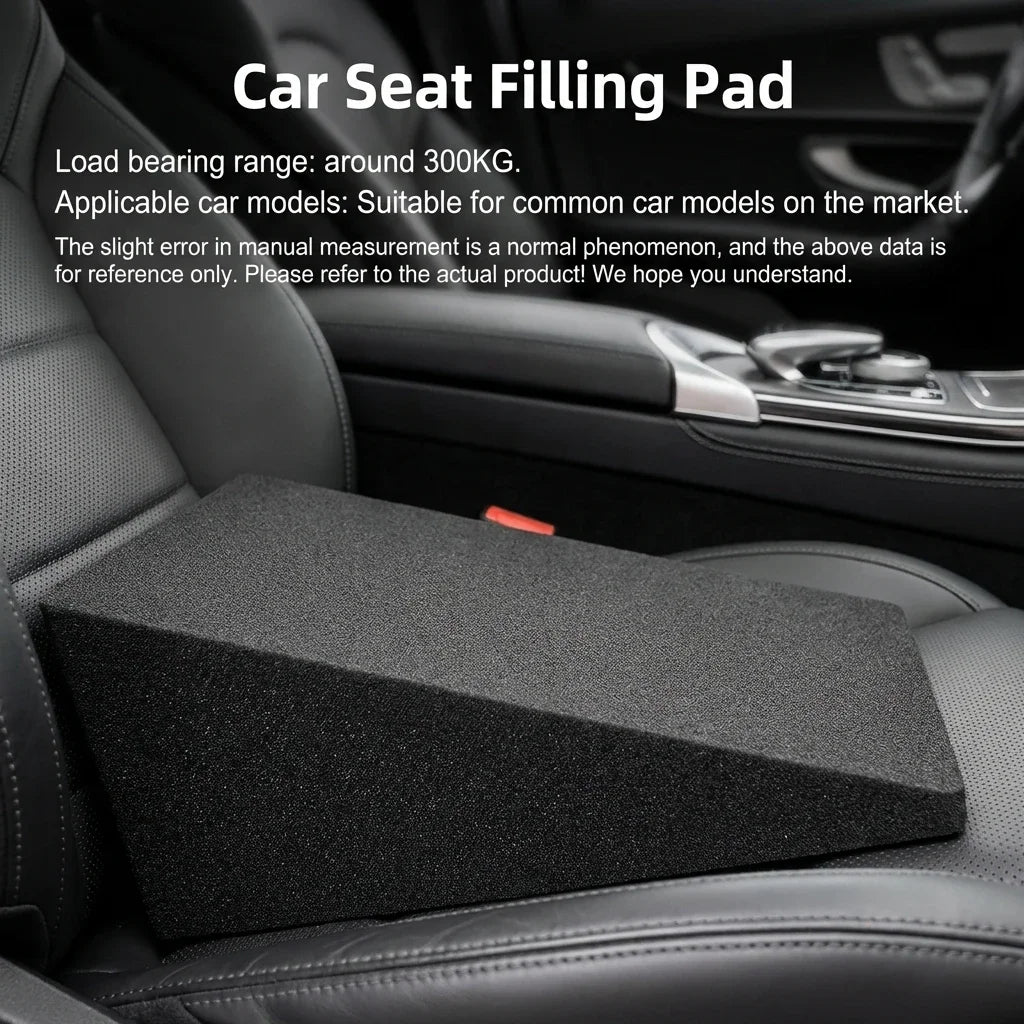 Car Seat Leveling Pad Memory Foam Car Seat Cushion Fatigue Relief Increase Height Pad Flattening - Automotive LED Light