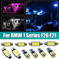 For BMW 1 Series F20 F21 2012 - 2019 12pcs Car LED Bulbs 12V Interior Dome Readi for BMW F20 F21 2012-2019 - Automotive