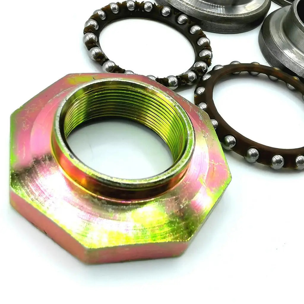Lightweight Steering Rod Bearing Kit for Yamaha PW50 Motorcycle Portable Metal Repair Parts Conv - Automotive LED Light