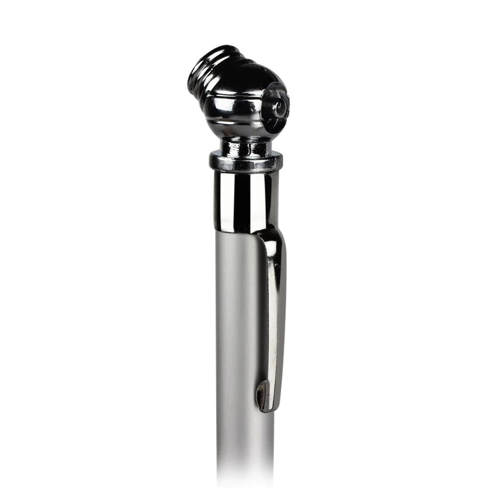 5-50 PSI Motorcycle Tire Pressure Gauge Test Pen Portable Meter Emergency Tools Electric Bicycle - Automotive LED Light