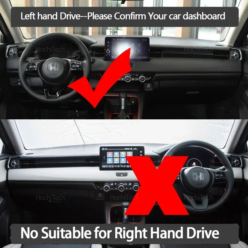 Anti-Slip Dashboard Cover Protective Pad Car Accessories Sunshade Carpet for Honda HR-V HRV Veze - Automotive LED Light
