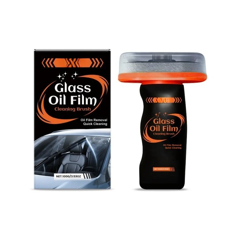 Multi Functional 100g Car Windshield Glass Cleaning Brush Anti Fog Oil Film Hydrophobic Wipe Aut - Automotive LED Light