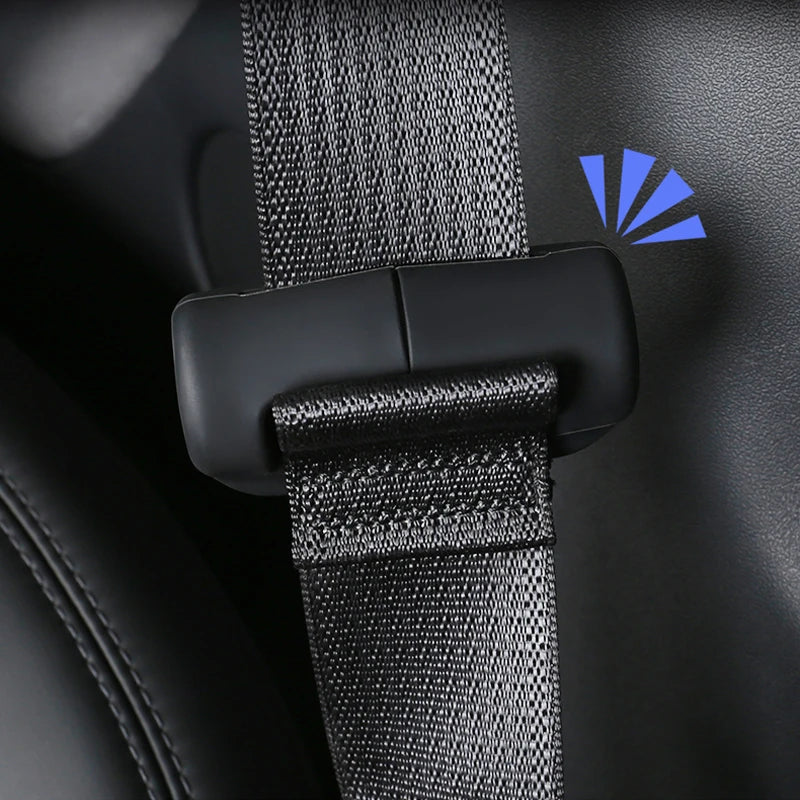 For Tesla Model 3 Y 2017- 2021 2022 2023 Car Seatbelt Buckle Protector Cover Sil for Tesla Model 3 2017-2021 - Automotiv