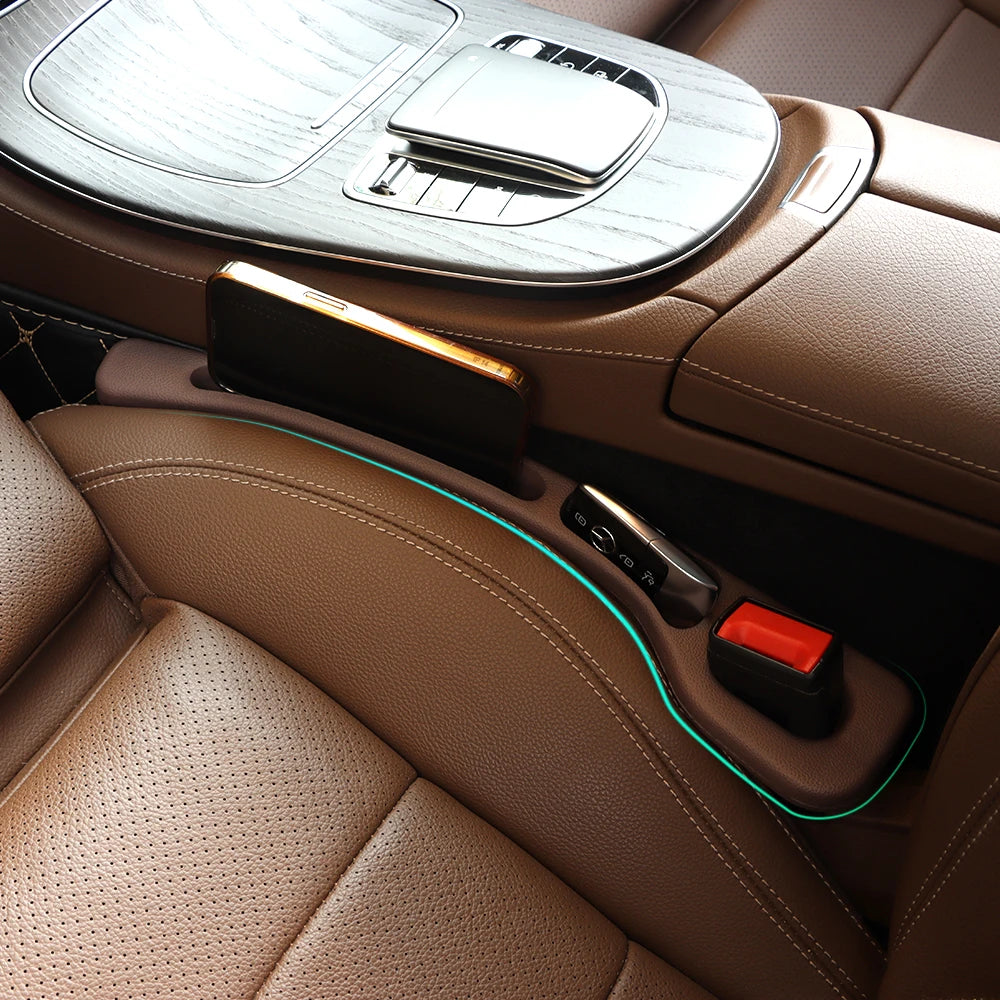 For Volvo XC60 XC70 XC90 V40 V50 V60 V70 V90 S60 S70 S80 S90 Car Seat Crevice Filling Storage Se - Automotive LED Light