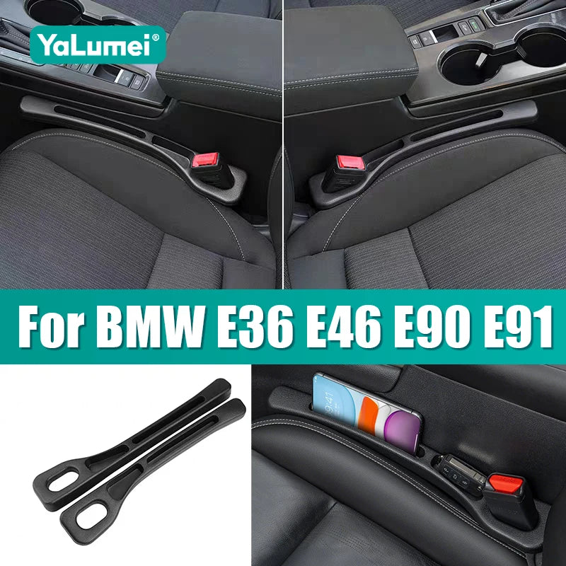For BMW 3 Series E36 E46 M3 E90 E91 Sedan Touring 2PCS Universal Car Seat Leak P for BMW E46 E36 E91 - Automotive LED Li