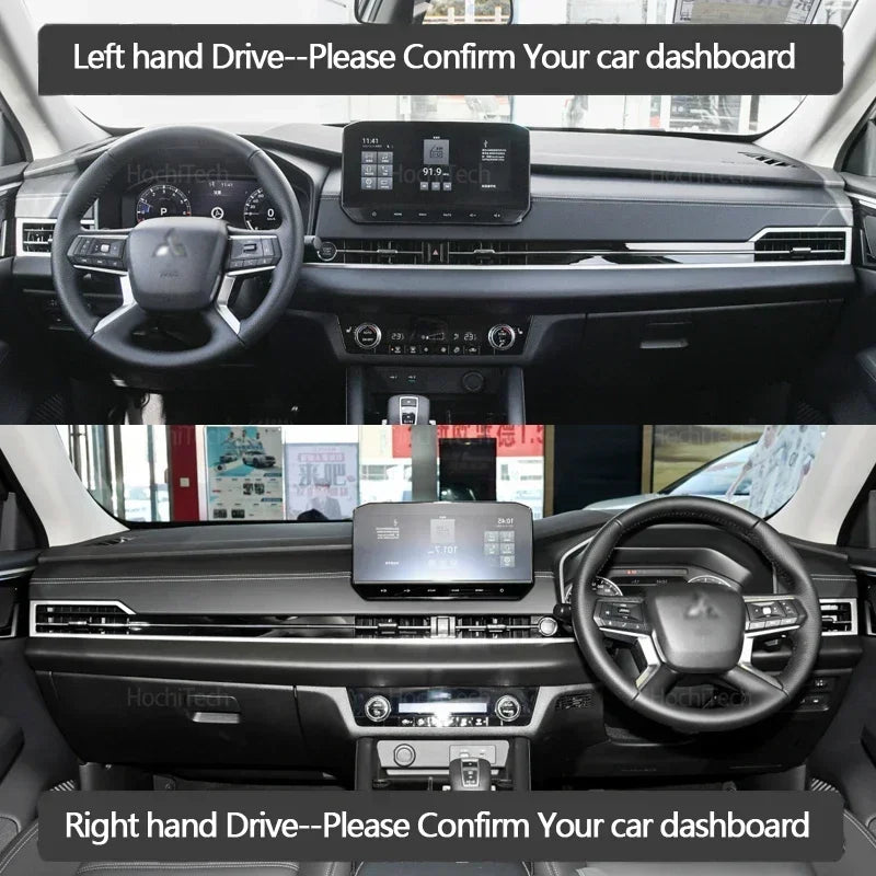 Anti-Slip Dashboard Cover Protective Pad Car Accessories Sunshade Carpet for Mitsubishi Outlande - Automotive LED Light