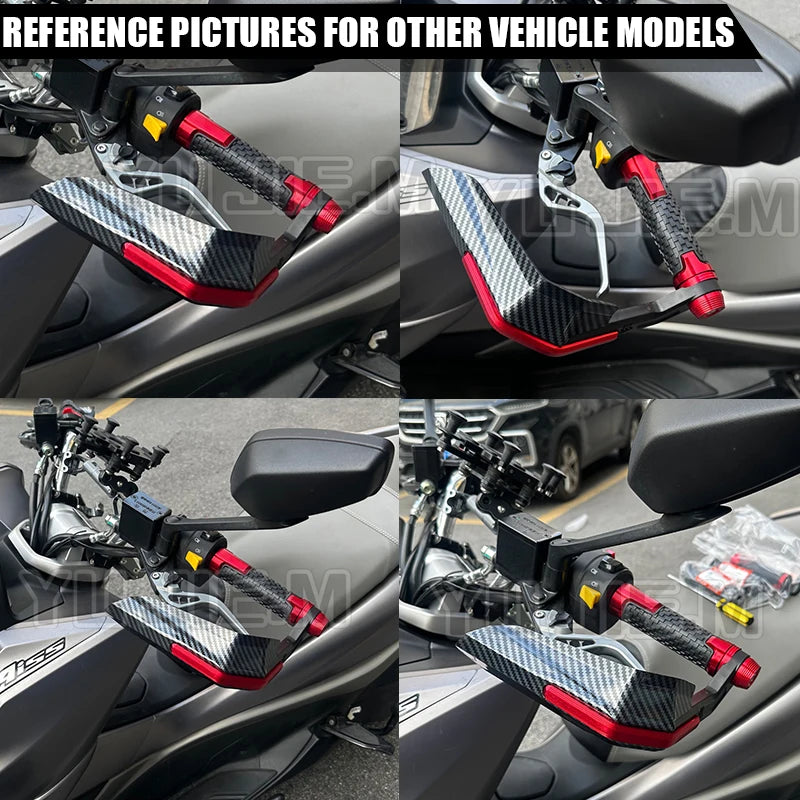 For ER6N ER6F ER-6N ER-6F 2006-2016 Motorcycle Handguard Shield Hand Guard Prote for ER6N ER6F 2006-2016 - Automotive LE