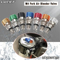 Motorcycle M4*0.7cm Fork Air bleeder Relief Valve For KTM SX SXF EXC XC XCF XCW XCFW 50-500 For  - Automotive LED Light