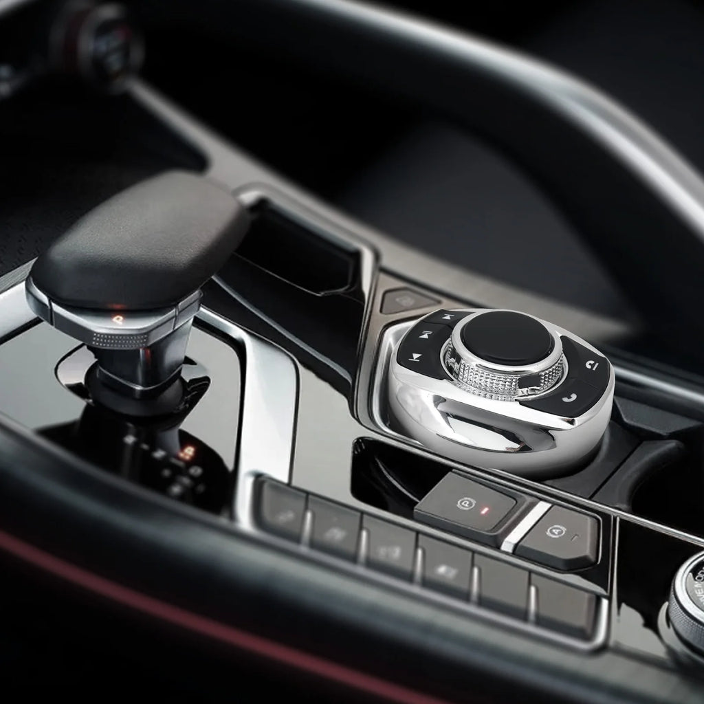 Universal Car Wireless Remote Steering Wheel Control Button With 8-Key Functions For Car Android - Automotive LED Light