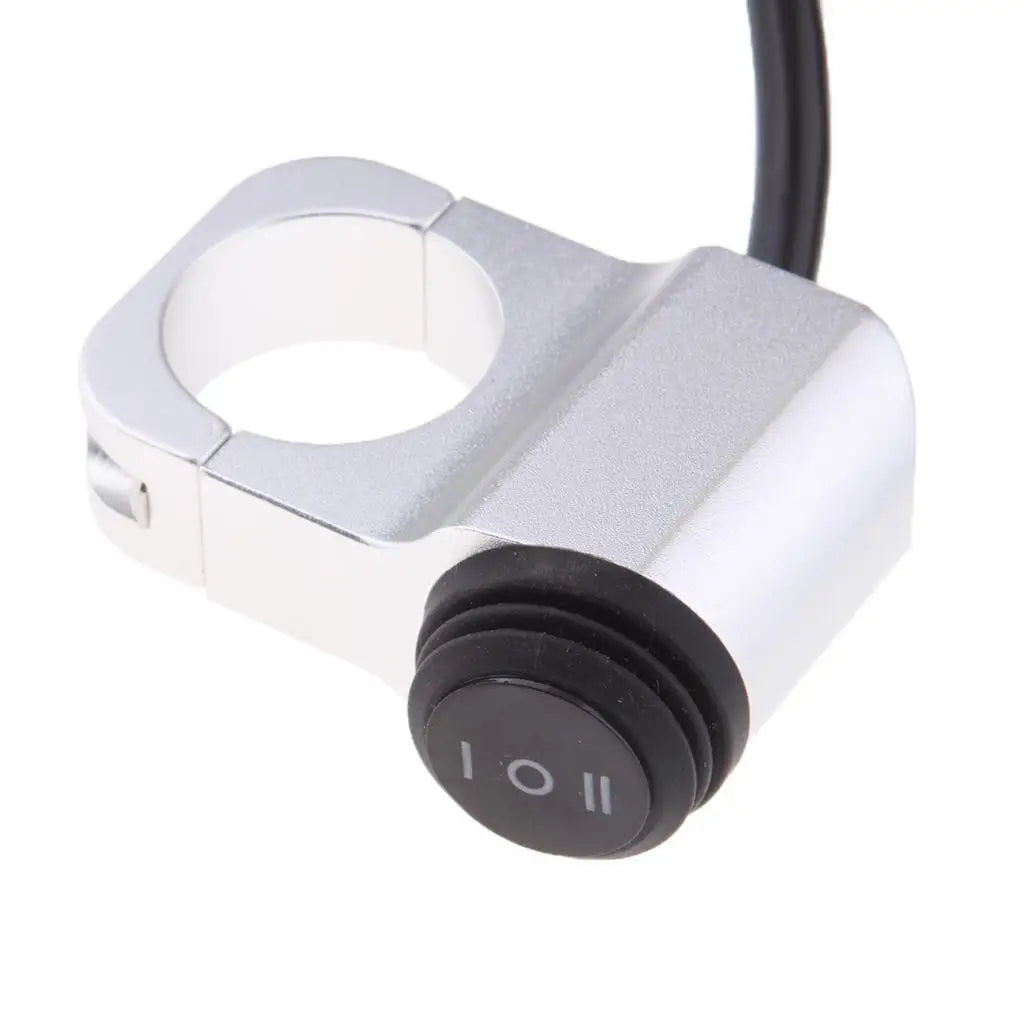 Handlebar Headlight on Off on Switch Aluminum Alloy Waterproof for 25mm - Automotive LED Light