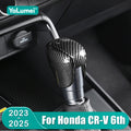 For Honda CR-V CRV 6th Gen 2023 2024 2025 Car Gear Shift Knob Gear Head Cover ABS Carbon Fibre / - Automotive LED Light