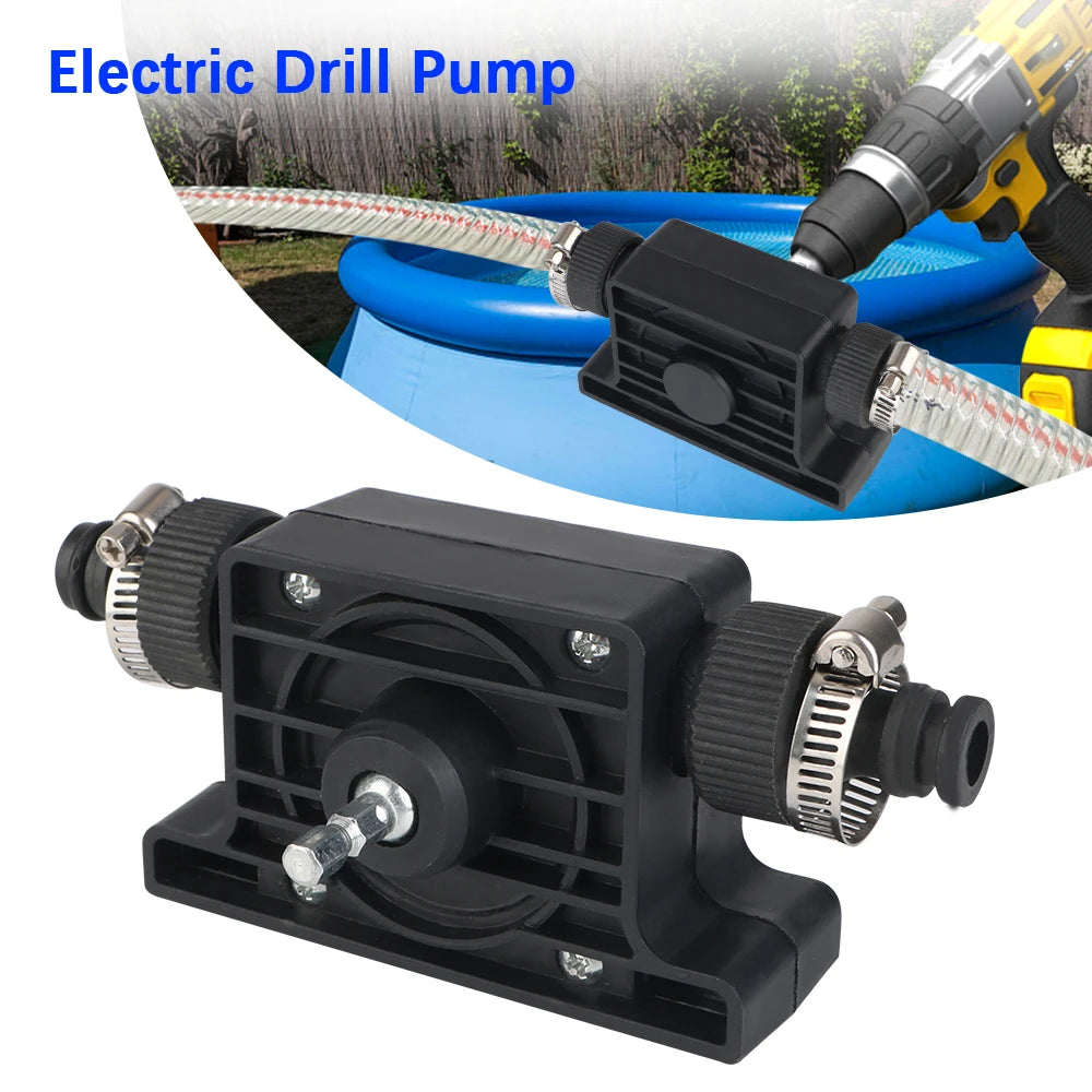 Mini Centrifugal Pump Diesel Oil Fluid Water Pump Home Garden Outdoor Tool Portable Electric Dri - Automotive LED Light