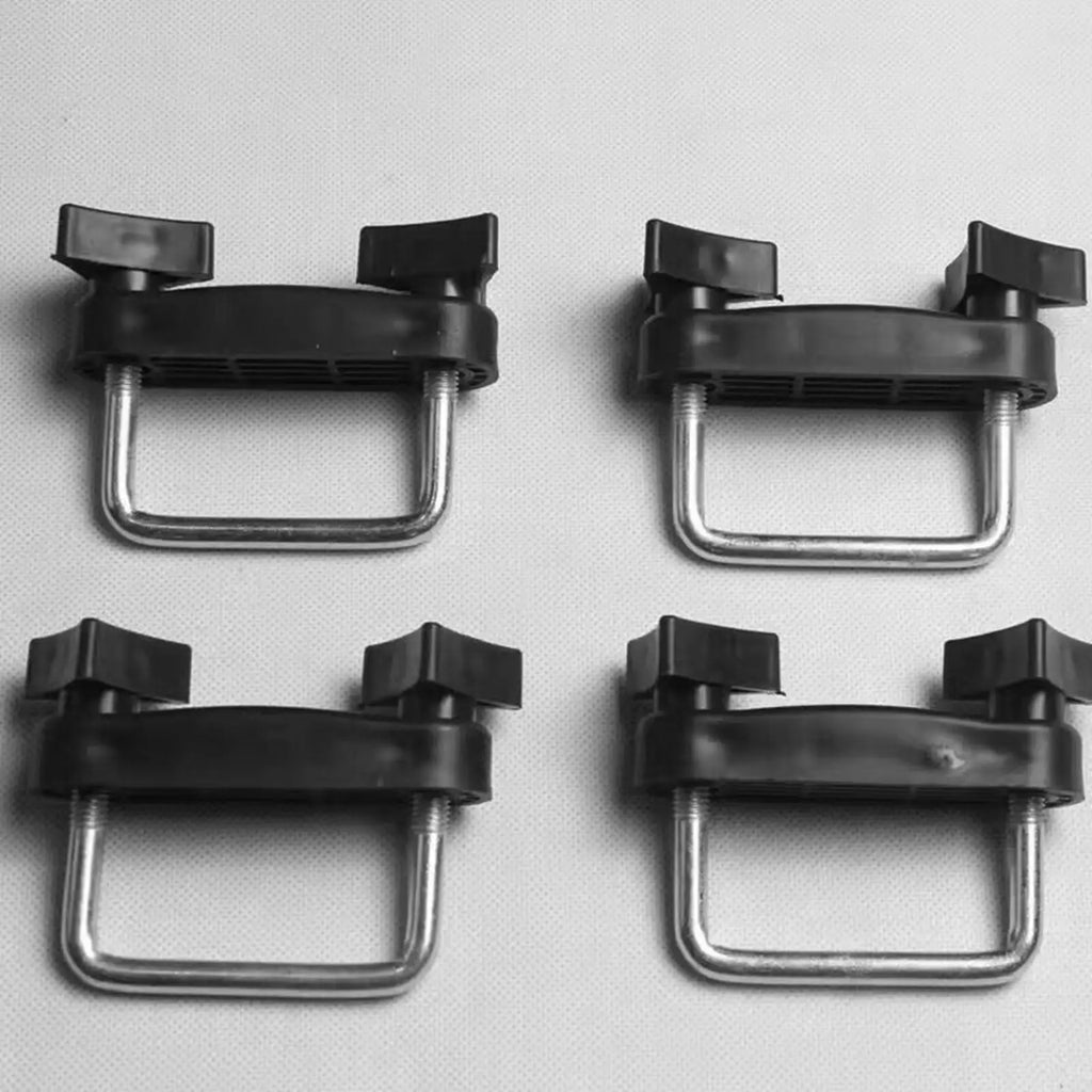 Auto Roof Luggage Rack U Bolt Clamps Easy Install Retainer Clip for Luggage Rack Accessories Mos - Automotive LED Light