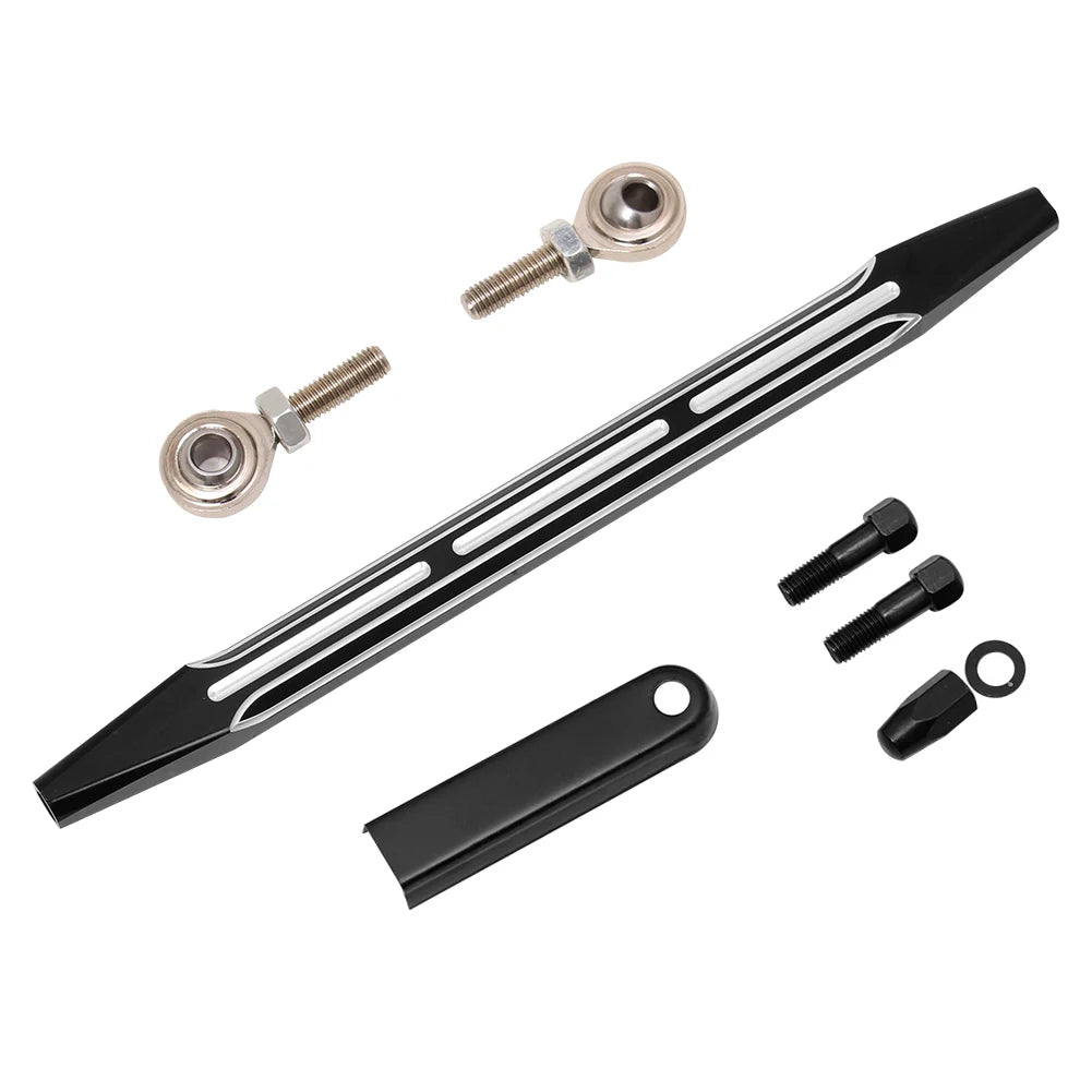 Motorcycles 330mm Aluminum Gear Shift Linkage Lever For Harley Touring Softail Glide Road King E - Automotive LED Light