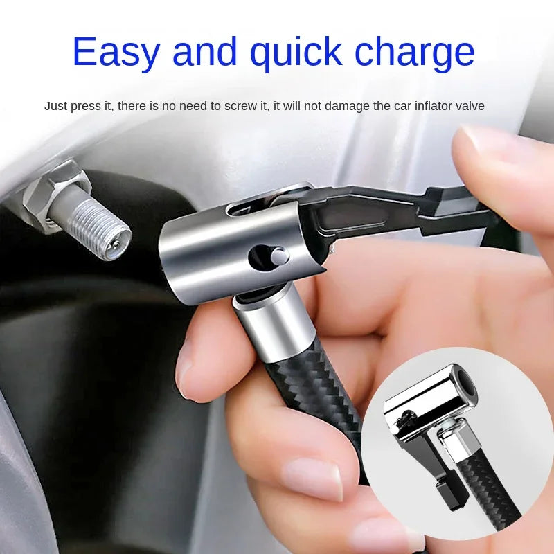 140PSI 12V Car Tyre Inflator Heavy Electrical Air Compressor Automotive Inflation Pump Vehicle I - Automotive LED Light