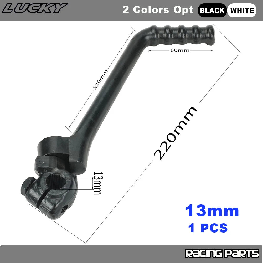 13mm 16mm Hole Kick Start Lever Pedal Motorcycle For 50cc 70cc 90cc 110cc 125cc 140cc 150cc 160c - Automotive LED Light