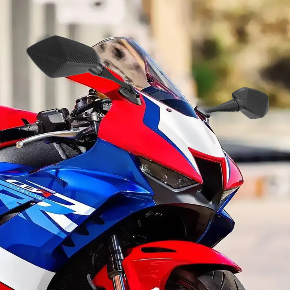 Motorcycle Rear View Mirrors Reflector Side Mirrors Motorbike Accessories Fit For HONDA CBR600 C - Automotive LED Light