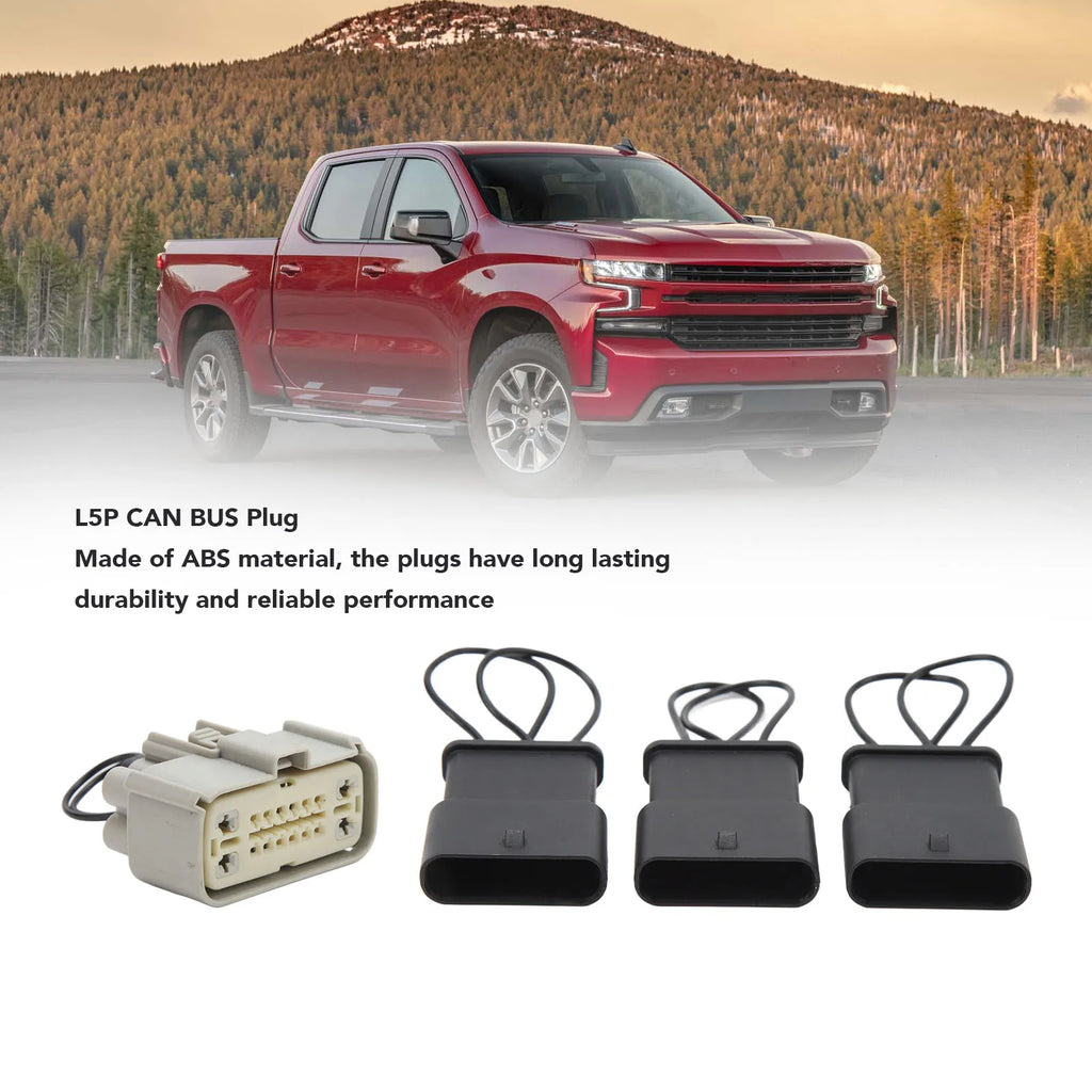 L5P CAN BUS Plugs Dependable Performance CAN BUS Connector Replacement for Duramax L5P 2017 to 2 - Automotive LED Light