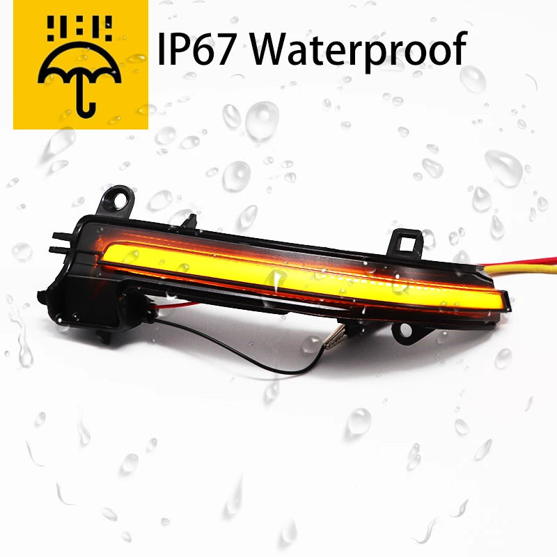 2Pcs Dynamic Steering Signal Led Rear View Mirror Indicating Flash For Bmw F20 F for Bmw F20 F22 F31 - Automotive LED Li