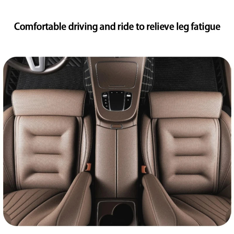 2026 Car Seat Cushion With Leg Support Universal Car Seat Protection Cover Breathable Thick Padd - Automotive LED Light