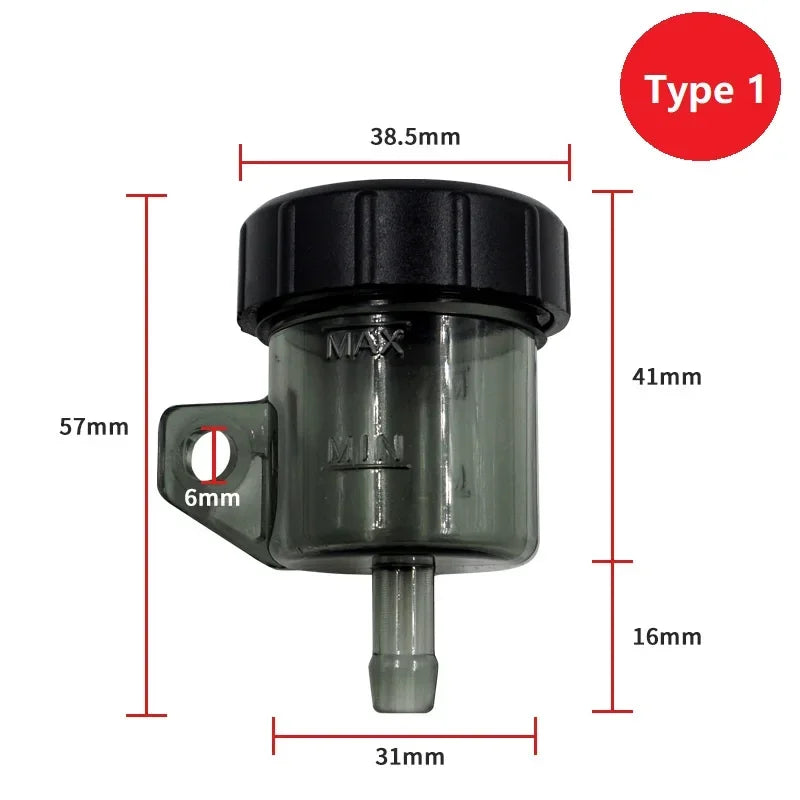 Motorcycle Modification Accessories Off-road Vehicle Large Displacement Straight Up Pump Brake P - Automotive LED Light