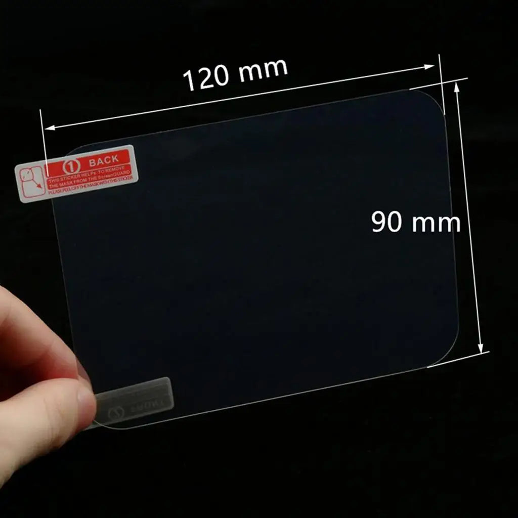 Car HUD Reflective Film Static PET Transparent Anti Fingerprint Waterproof Screen Protector for  - Automotive LED Light
