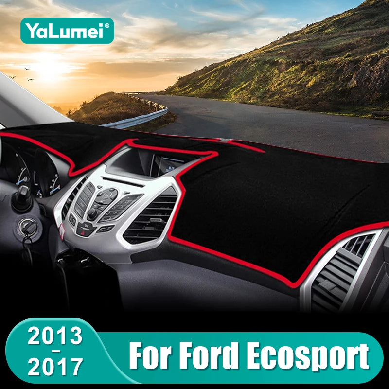 For Ford EcoSport MK2 2013 2014 2015 2016 2017 Car Dashboard Sun Shade Cover Ins for Ford MK2 - Automotive LED Light
