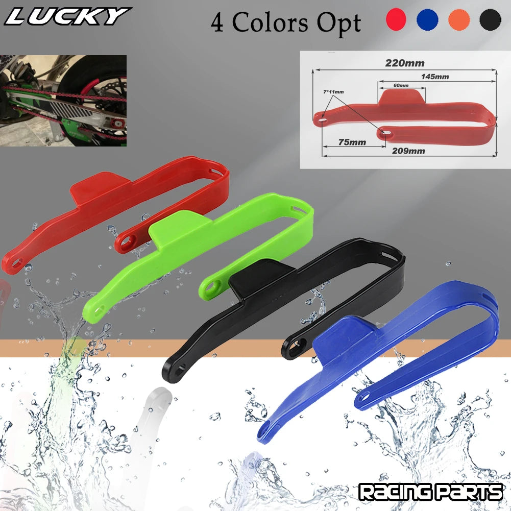 Chain Slider Rear Swingarm Cover Chain Protection Guard Guide For Kayo BSE CRF70 110-160cc Motor - Automotive LED Light