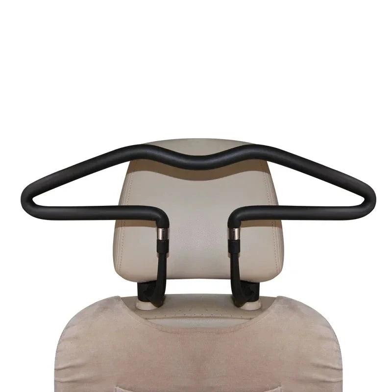 Universal Soft Car Coat Hangers Back Seat Headrest Coat Clothes Hanger Jackets Suits Holder Rack - Automotive LED Light