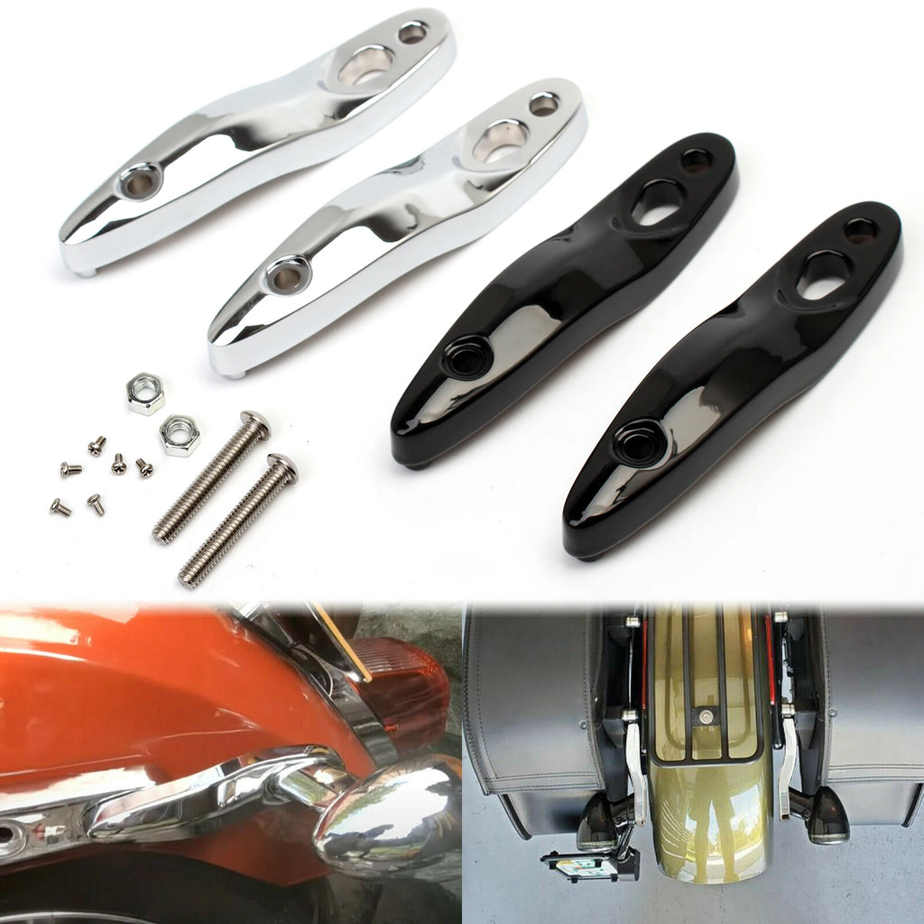 Motorcycle Rear Turn Signal License Plate Relocation Bracket For Harley M8 Softa for M8 2000-2022 - LED Motorcycle Light