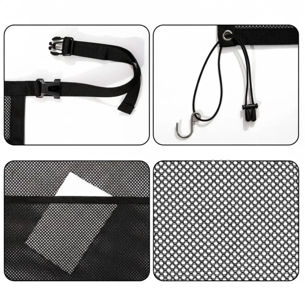 Car Pet Divider Net Thickened Dog Car Divider Abrasion-Resistant Resistant - Automotive LED Light