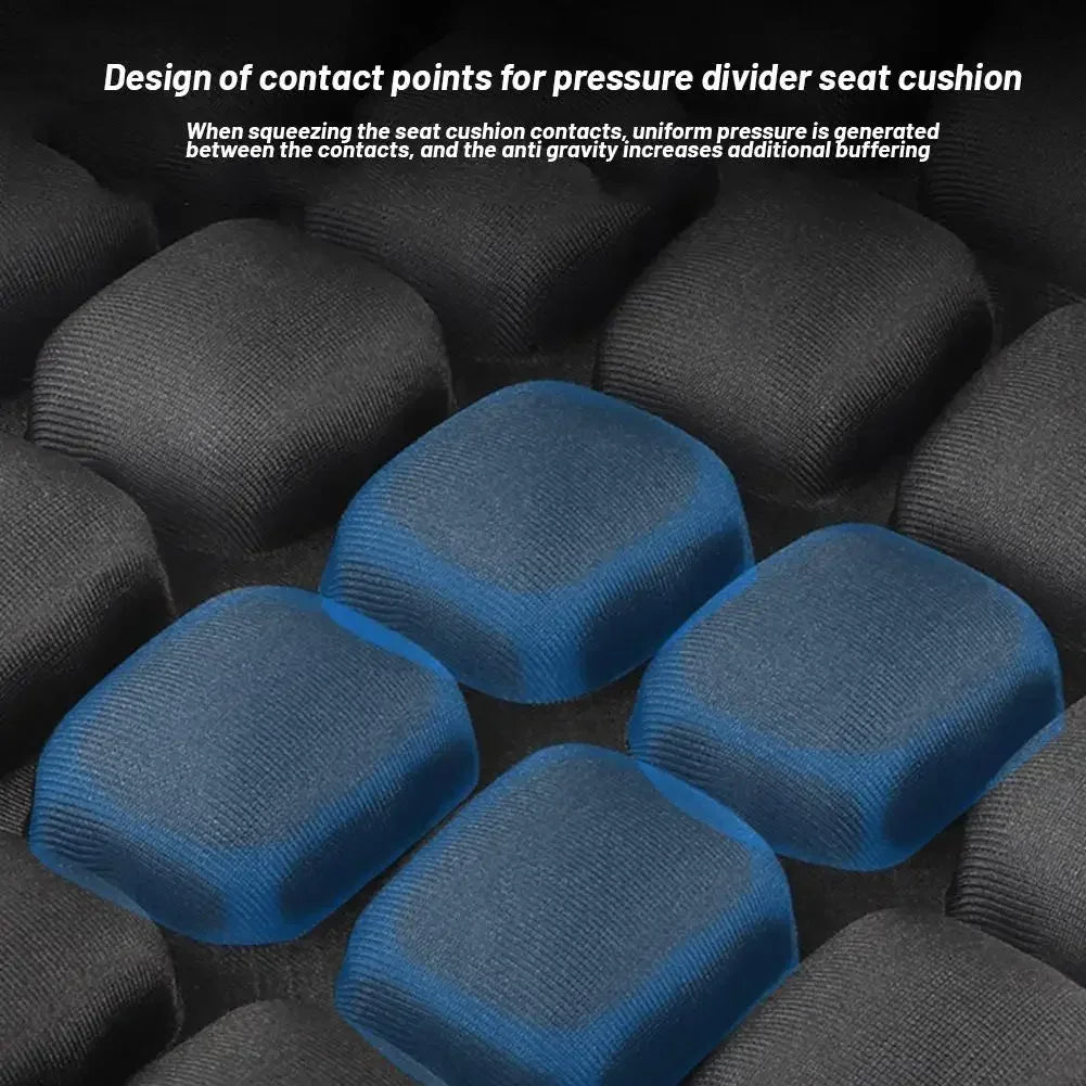 Motorcycles Seat Cover Cushion EVA Foam Soft Comfortable Relief Seat Cushion Universal for Motor - Automotive LED Light