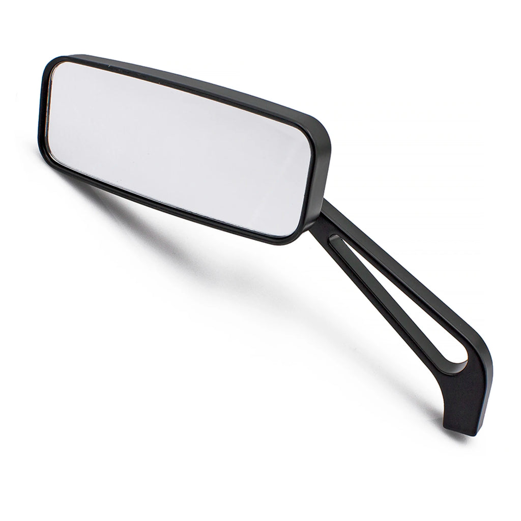 Rear View Mirror 10/8mm Motorcycle Accessories Motorbike Pair Rectangle Mirrors Motorcycle Adjus - Automotive LED Light