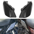 Gloss Black Mid‑Frame Air Deflector Heat Shield Trim For Harley Touring Electra Street Glide CVO - Automotive LED Light
