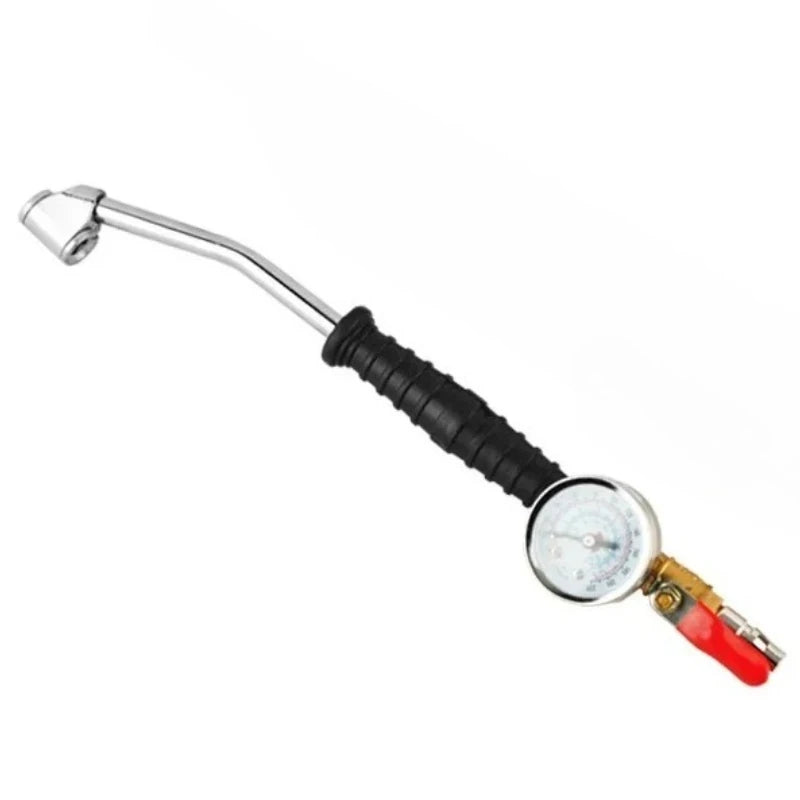 220PSI Air Tyre Pressure Inflator Gauge Valved Compressor Car Van Bike Tire Inflador neumatico c - Automotive LED Light