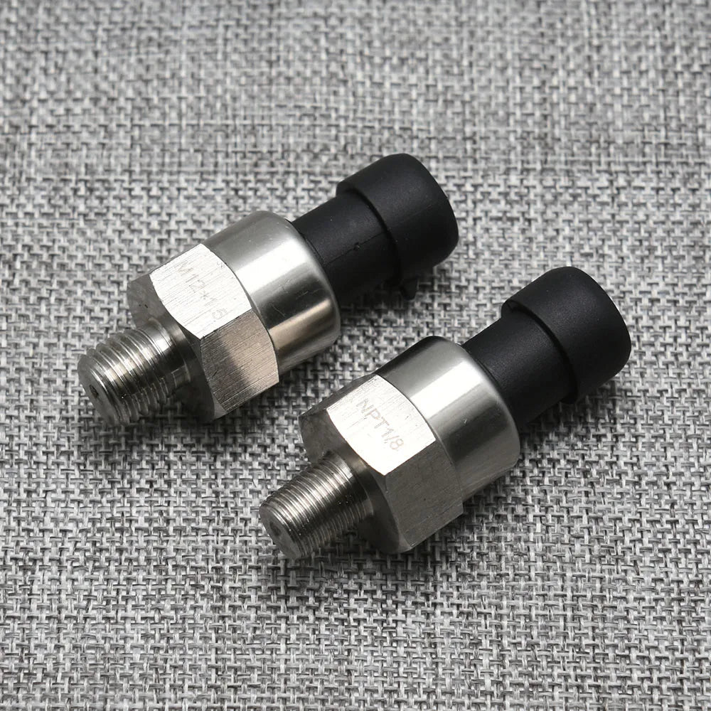 Universal Oil Pressure Sensor Fuel Press Sender Sending Unit Generator Part M12X1.5 M14X1.5 M16X - Automotive LED Light