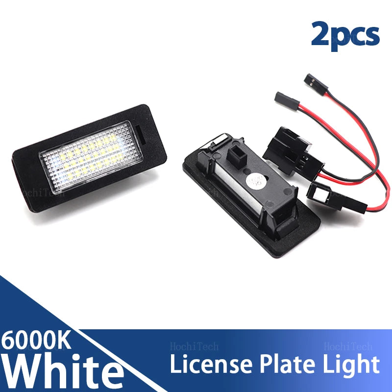 For Audi A1 A4 B8 4D 5D A5 S5 2D 5D A6 S6 For VW Golf Passat Led Number lamp 2PC for Audi A4 B8 A1 - Automotive LED Ligh