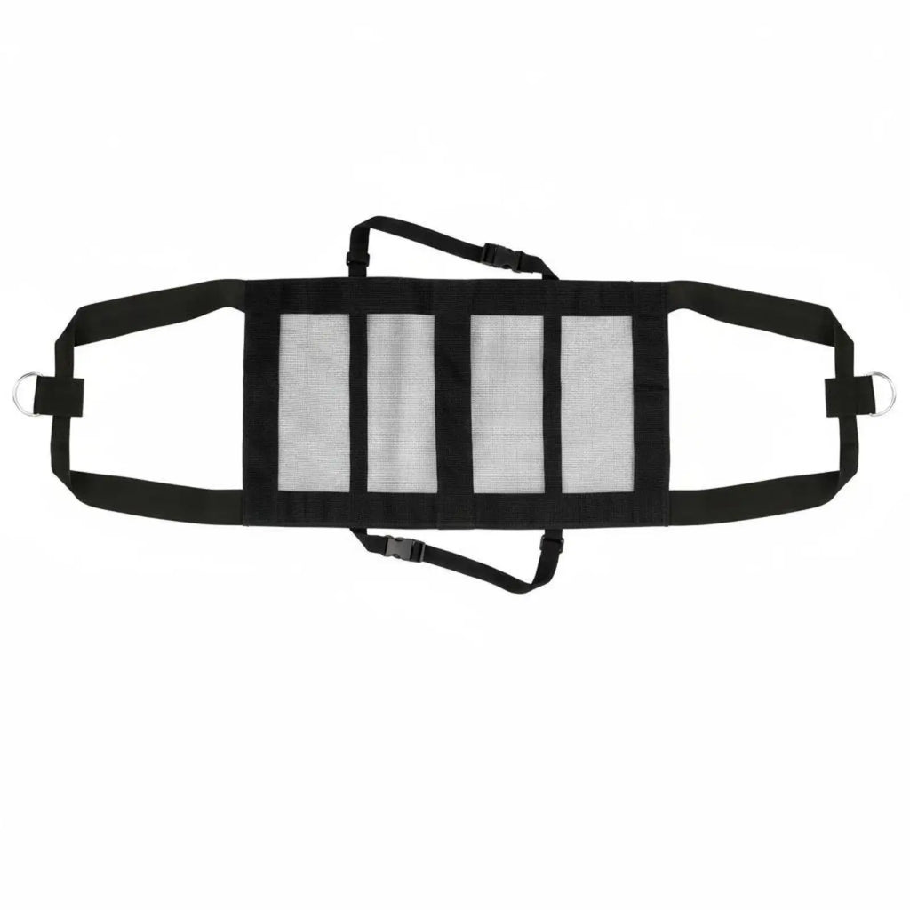 Livestock Weighing Sling Adjustable Fit Mesh Animal Harness for Baby Sheep Calf Piglet Farm Care - Automotive LED Light