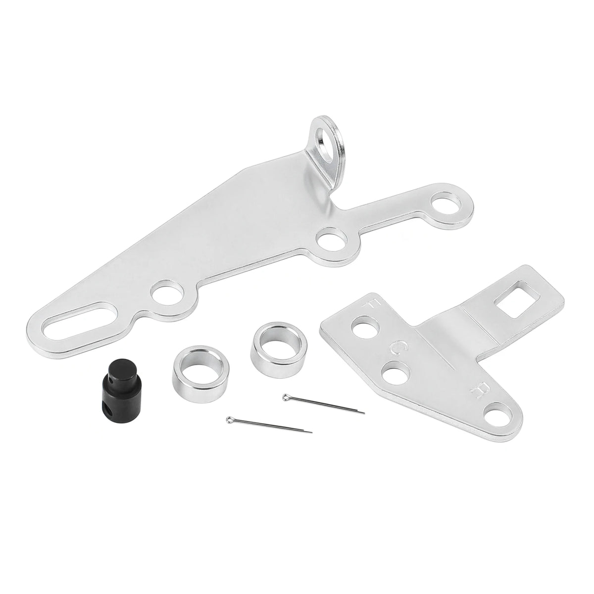 35498 Automatic Transmission Shifter Cable Bracket Shift Lever Kit For GM Turbo TH400 TH350 TH25 - Automotive LED Light