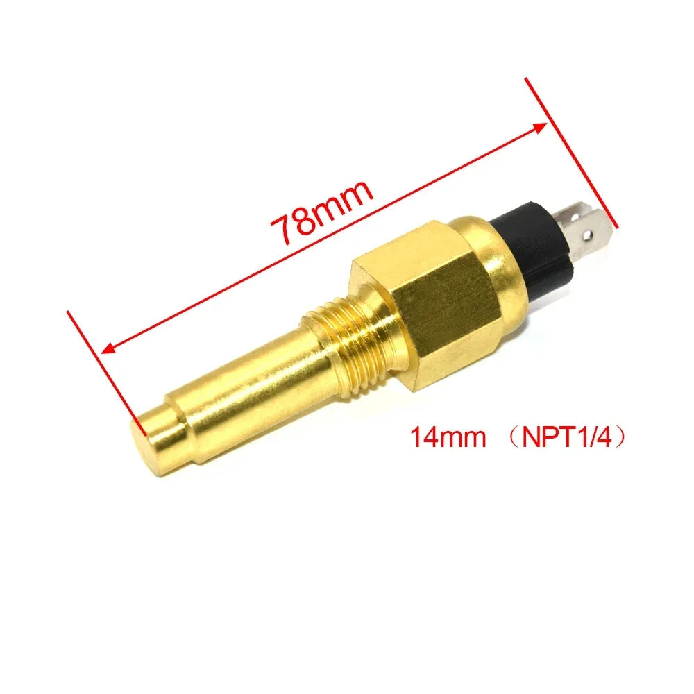 Universal Water Temperature Sensor 14mm 16mm 17mm 21mm Water Temperature Sensor Car 120 Degree A - Automotive LED Light