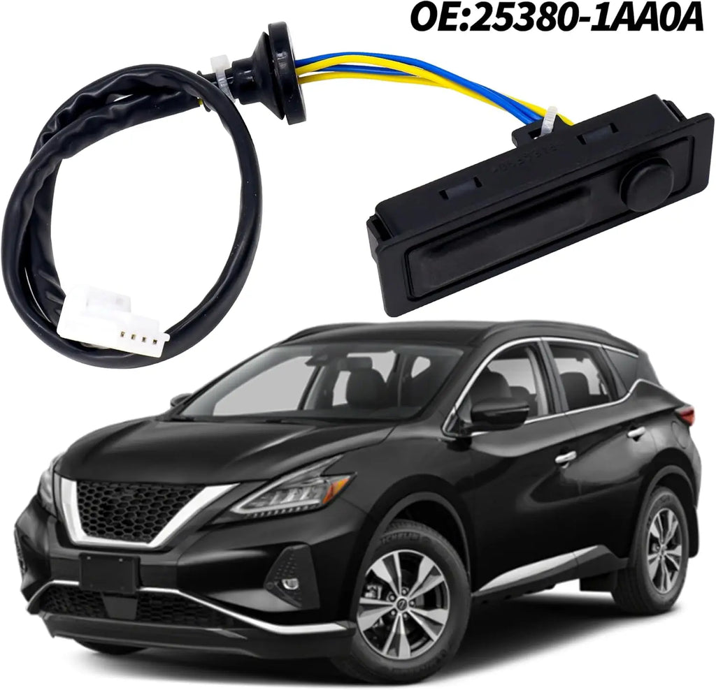 Car Rear Trunk Lid Release Tailgate Opening Switch 25380-1AA0A for Nissan Murano for Nissan V6 2009-2014 - Automotive LE