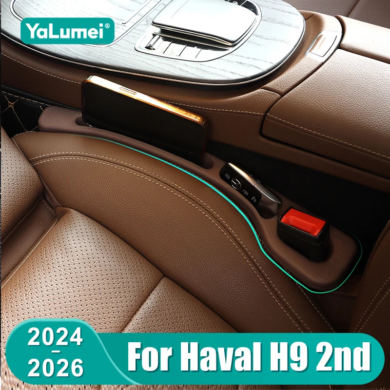 For Haval H9 2nd MKII 2024 2025 2026 2PCS Universal Car Seat Leak Proof Strips G for Seat H9 - Automotive LED Light