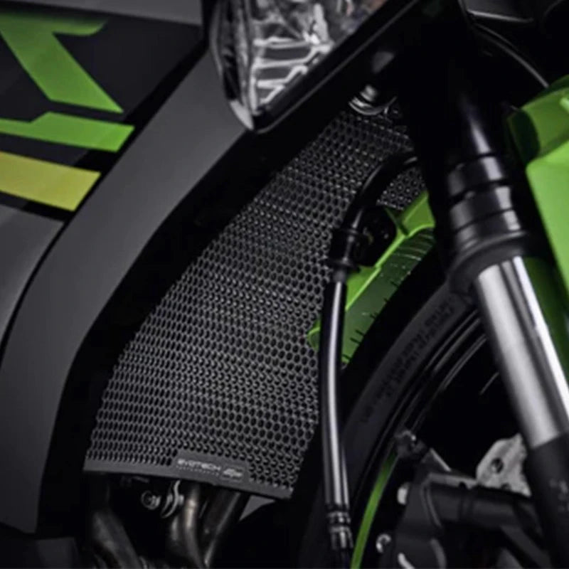 Motorcycle Radiator Guard Grille Cover Protector Protective Grill For ZX-6R ZX63 for ZX6R 2013-2025 - Automotive LED Lig