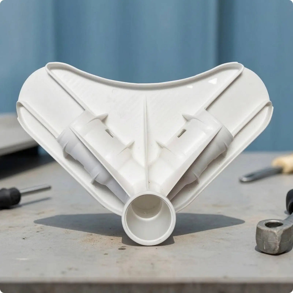 Corner Tee Connector Replacement Pool Frame Corner Connector V-Shaped for Above - Automotive LED Light